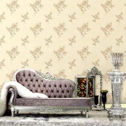 CREAM FLORAL ROYAL GARDEN WALLPAPER - RG6940 