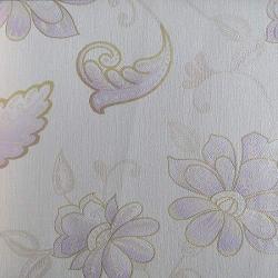 CREAM LILAC FLORAL ROYAL GARDEN WALLPAPER - RG69603 - deluxe.com.ng