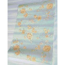 BLUE GOLD FLOWER WALLPAPER - CU3110 