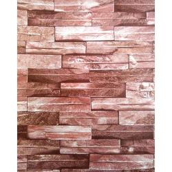 3D BRICK DESIGN VINYL WALLPAPER - WJ208-3 