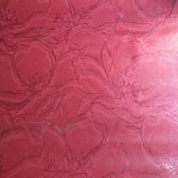 RED DECOR DISCOUNT EMBOSSED WALLPAPER 