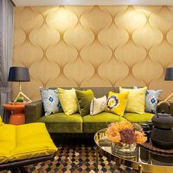 MODERN PVC WALLPAPER FOR LIVING ROOM - DM01505 