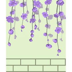 FASHION MILANO PURPLE FLORAL WALLPAPER - 89068 