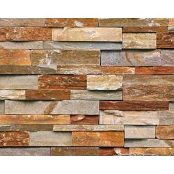 MAGNIFICENT BRICKS WALLPAPER - 53105-2 STONE THERAPY (16.5 SQM) 