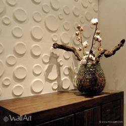 3D WALL ART - CRATERS 