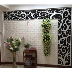 3D PE FOAM WALLS COVERING WATERPROOF WALLPAPERS 