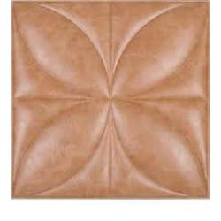 3D BROWN LEATHER WALL PANEL - XK-38