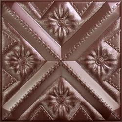 3D BROWN LEATHER WALL PANEL - XK-60 