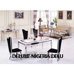 Marble Dining Table With Sitting Chairs (II) 