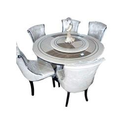 Blekn Furnitures 6 Seater Marble Top Dining 