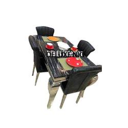 Exclusive Marble Dinning With 6 Chairs (II)