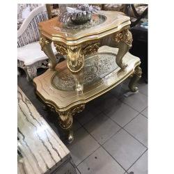 QUALITY DESIGNED  CENTER TABLE WTH A SIDE STOOL (OPIN) 