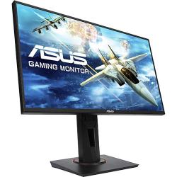 ASUS VG258QR 24.5 Inch Gaming Monitor-  Full HD 1920 X 1080, Refresh Rate  165Hz, G-SYNC Compatible, Speakers & Ear-Phone Jack, HDMI, Display Port & DVI, Tilt, Pivot, Black