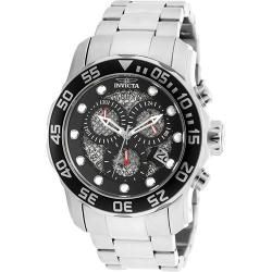 INVICTA 19836 MEN’S PRO DIVER BLACK & SILVER DIAL SCUBA WATCH - Deluxe.com.ng