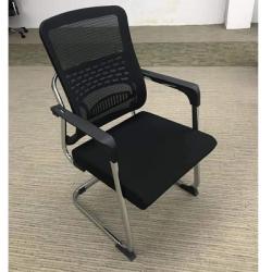 BLACK OFFICE VISITOR'S CHAIR (DOFU)