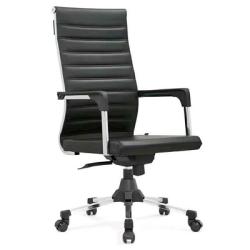 BLACK OFFICE CHAIR WITH HIGH BACK (OFU)