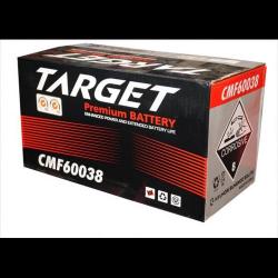 TARGET PREMIUM BATTERY CMF 60038 12V 75AH CAR BATTERY - deluxe.com.ng