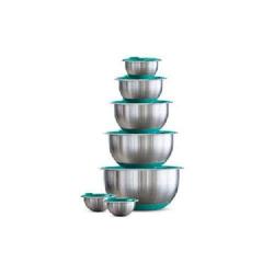 Tramotina | 0000000012334 -14 - Piece Covered Mixing Bowl Set- deluxe.com.ng