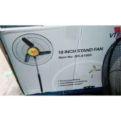 VTRUST 18 Inches STANDING FAN WITH 3 BLADES SR-S180S - deluxe.com.ng