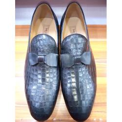 JOHN FOSTER CORPORATE PATTERNED MEN SHOE|BLACK(AVAILABLE IN ALL SIZEES)