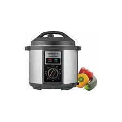 Cookworks Fabulous Cookworks 6L Manual Pressure Cooker - Silver -deluxe.com.ng