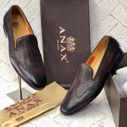 ANAX DESIGNER MULTI STYLED MEN'S SHOE|BLACK|106(AVAILABLE IN ALL SIZES)