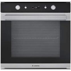 Ariston Oven | Class 7 Built-in oven 73 Litres, 60cm Inox Black glass - F 17864 SH IX A EX - deluxe.com.ng