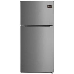 MIDEA 365L DOUBLE DOOR REFRIGERATOR | HD-636FWEN (DARK SILVER) - deluxe.com.ng