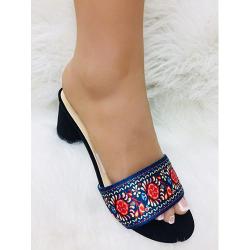 STYLISH WOMEN'S MID LOW HEEL SHOE(AVAILABLE IN ALL SIZES)