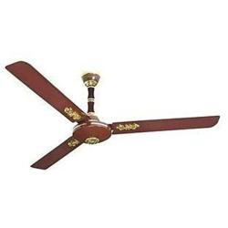 Sonik Giant 60' SCF274 Ceiling Fan - Brown & White - deluxe.com.ng