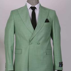 EXECUTIVE LIGHT GREEN TURKEY TUXEDO WITH LIGHT GREEN BUTTON [SWNL]