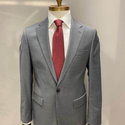 EXECUTIVE LIGHT GREY TURKEY SUIT WITH ONE BUTTON-deluxe.com.ng