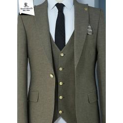 CLASSY PLAIN SUIT 2 PIECE MEN'S SUIT(AVAILABLE IN ALL SIZE) 034 