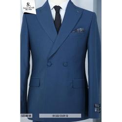 CLASSIC MEN 2 PIECE SUIT|BLUE 