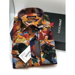 MOLTENO DESIGNER'S LUXURY VIP MEN'S SHIRT | SH 095 (AVAILABLE IN SIZES) 