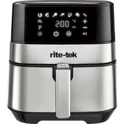 RITE-TEK LF-350 AIR FRYER 3.5 ltr basket capacity DIGITAL S/steel body -  Deluxe.com.ng