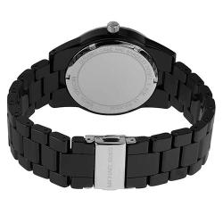 MICHAEL KORS MK6836 WOMEN’S RITZ CRYSTAL BLACK DIAL, CERAMIC BRACELET WATCH - Deluxe.com.ng