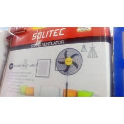 SOLITEC STANDING FAN SL-02 (CRO) - deluxe.com.ng