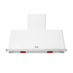 ILVE HOOD | 120cm AM120 Majestic Series Canopy Cooker Hood - White Colour - deluxe.com.ng