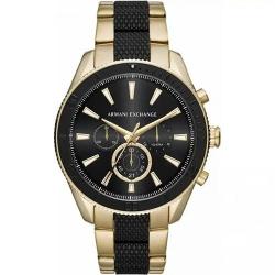 ARMANI EXCHANGE AX1814 MEN’S CHRONOGRAPH TWO-TONE BRACELET WATCH 