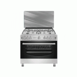 MAXI 60*90 (5B) 5 Gas Burner Gas Cooker, Inox - deluxe.com.ng