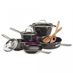 Tramontina 10 Piece Non-Stick Heavy-Gauge Aluminum Cookware Set - deluxe.com.ng