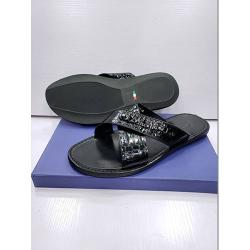 LUXURY CROSS FLIP FLOPS FOR MEN (PAM)|BLACK (AVAILABLE IN ALL SIZES)