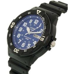 CASIO MRW200H-2B2V MEN'S CLASSIC ANALOG BLUE DIAL MEDIUM SIZE WATCH