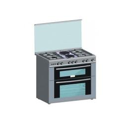 NEXUS GAS COOKER (4+2) | NX- 8001S  - deluxe.com.ng