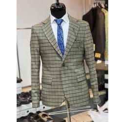 LIGHT GREEN AND BLACK STRIPE TURKEY SUIT | AVAILABLE IN ALL SIZES (NIFA) (N) - deluxe.com.ng