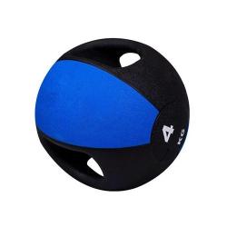 PIVOT FITNESS PM160-4kg Medicine ball with handle [4kg] - deluxe.com.ng