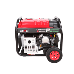 SENCI 12.5KVA DUAL-FUEL SOURCE (GASOLINE & GAS) GENERATOR - SC12000ED - deluxe.com.ng