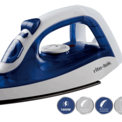 RITE-TEK Steam Iron ST-103|1600 watts - deluxe.com.ng