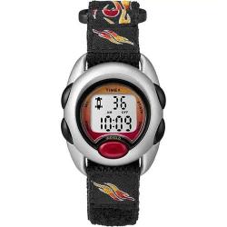 TIMEX T78751 KIDS TIME MACHINES FLAMES DIGITAL FABRIC STRAP WATCH